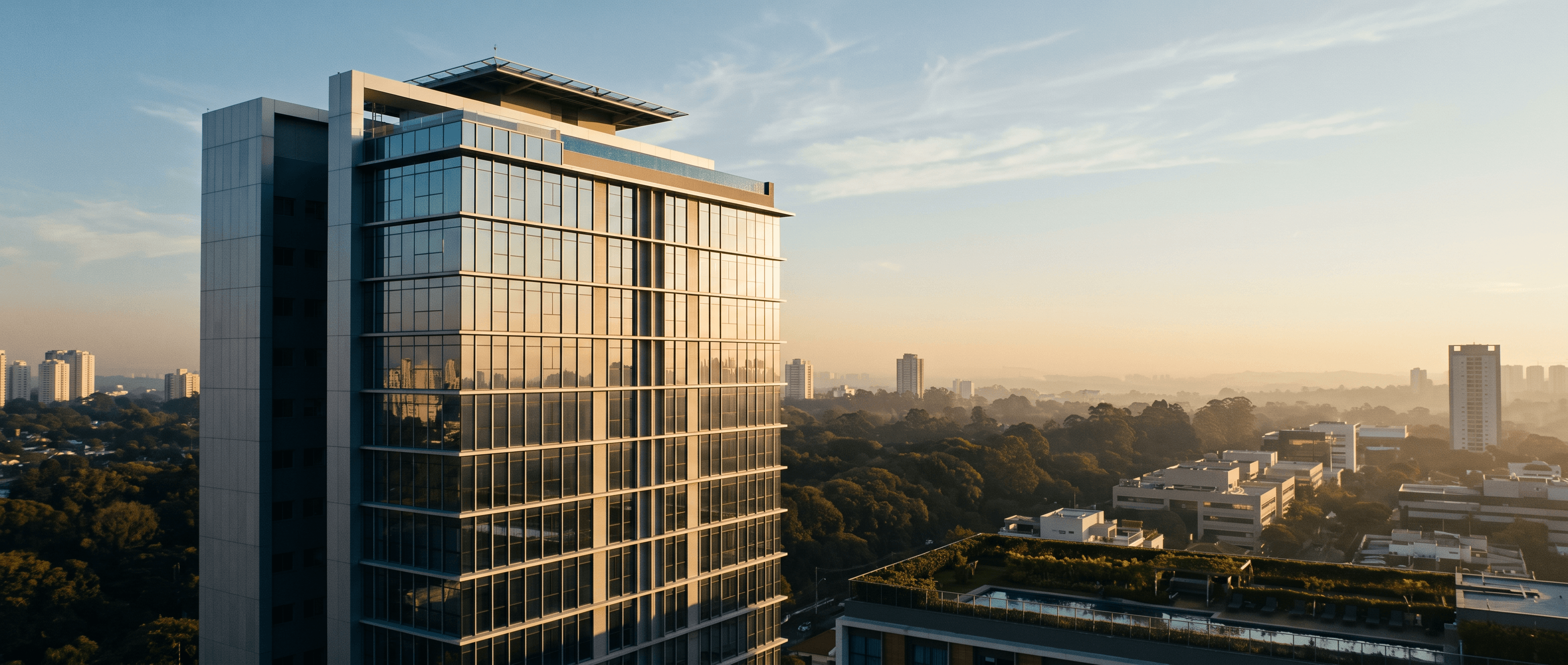 Edifício corporativo no Grande ABC